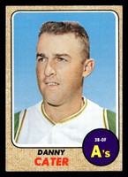 1968 Topps #535 Danny Cater Ex-Mint  ID: 426250