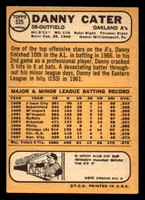 1968 Topps #535 Danny Cater Ex-Mint  ID: 426250