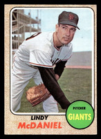 1968 Topps #545 Lindy McDaniel Very Good  ID: 426269