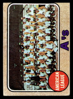 1968 Topps #554 A's Team Very Good  ID: 426282