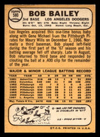 1968 Topps #580 Bob Bailey Excellent  ID: 426327
