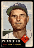 1953 Topps #254 Preacher Roe DP VG-EX  ID: 426377