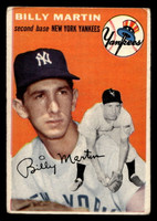 1954 Topps #13 Billy Martin Very Good  ID: 426383