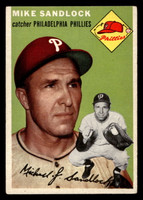 1954 Topps #104 Mike Sandlock Excellent+  ID: 426396