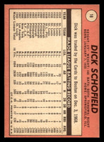 1969 Topps #18 Dick Schofield Near Mint  ID: 426490