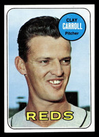 1969 Topps #26 Clay Carroll Ex-Mint  ID: 426508