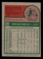 1975 Topps Mini #655 Rico Carty Near Mint  ID: 426593