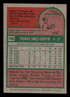 1975 Topps Mini #188 Tom Griffin Excellent 