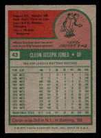 1975 Topps Mini #43 Cleon Jones Excellent 