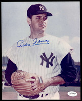 Pedro Ramos 8 x 10 Photo Signed Auto JSA Sticker Only New York Yankees