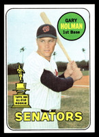 1969 Topps #361 Gary Holman Near Mint RC Rookie  ID: 427775
