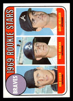 1969 Topps #611 Bob Didier/Walt Hriniak/Gary Neibauer Braves Rookies Near Mint RC Rookie  ID: 428432