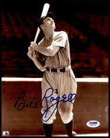 Bill Rogell 8 x 10 Photo Signed Auto PSA/DNA Authenticated Tigers