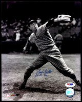 Bob Feller 8 x 10 Photo Signed Auto PSA/DNA Authenticated Indians 2581 KO's