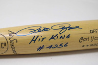 Pete Rose Bat Signed Auto PSA/DNA Sticker ONLY Reds Louisville Slugger Hit King 4256 ID: 428728