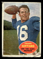 1960 Topps #74 Frank Gifford Poor 