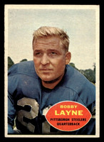 1960 Topps #93 Bobby Layne Excellent+  ID: 428818