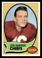 1970 Topps #1 Len Dawson UER Ex-Mint  ID: 428944