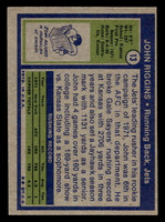 1972 Topps #13 John Riggins Ex-Mint RC Rookie  ID: 428982