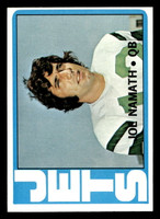 1972 Topps #100 Joe Namath Near Mint  ID: 428994