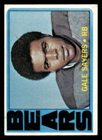 1972 Topps #110 Gale Sayers Very Good  ID: 428998
