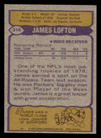 1979 Topps #310 James Lofton Excellent+ RC Rookie 