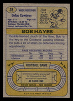 1974 Topps #28 Bob Hayes Ex-Mint 