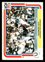 1980 Fleer Team Action #3 Baltimore Colts Near Mint Football  ID: 429215