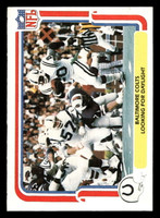 1980 Fleer Team Action #3 Baltimore Colts Near Mint Football  ID: 429216