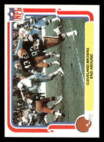 1980 Fleer Team Action #11 Cleveland Browns Near Mint Football  ID: 429235
