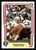 1980 Fleer Team Action #16 Denver Broncos Near Mint Football  ID: 429248