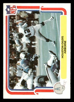1980 Fleer Team Action #21 Houston Oilers Very Good Football 