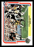 1980 Fleer Team Action #39 Oakland Raiders Near Mint Football  ID: 429285