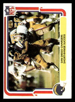 1980 Fleer Team Action #47 San Diego Chargers Near Mint Football  ID: 429305