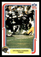 1980 Fleer Team Action #48 San Diego Chargers Near Mint Football  ID: 429306