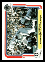 1980 Fleer Team Action #61 Super Bowl V Near Mint Football  ID: 429332