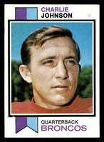 1973 Topps #104 Charley Johnson UER Near Mint  ID: 429433