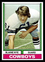 1974 Topps #2 Blaine Nye Ex-Mint 