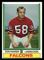 1974 Topps #3 Don Hansen Near Mint 