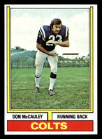 1974 Topps #43 Don McCauley Ex-Mint 
