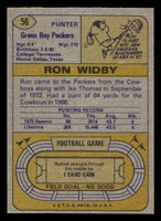 1974 Topps #56 Ron Widby Near Mint+ 