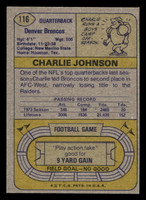 1974 Topps #116 Charlie Johnson Near Mint  ID: 429918