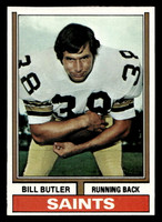 1974 Topps #118 Bill Butler Very Good 