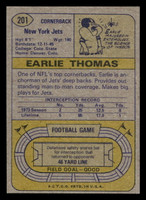 1974 Topps #201 Earlie Thomas Near Mint+ 
