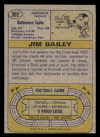 1974 Topps #302 Jim Bailey Near Mint  ID: 430080