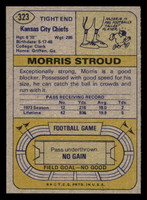 1974 Topps #323 Morris Stroud Near Mint  ID: 430100