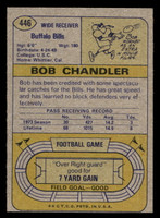 1974 Topps #446 Bob Chandler Near Mint+ 