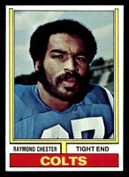 1974 Topps #456 Raymond Chester Ex-Mint 