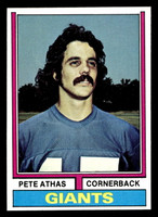 1974 Topps #494 Pete Athas Near Mint+  ID: 430257