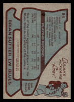 1979-80 Topps #84 Brian Sutter Near Mint  ID: 430366